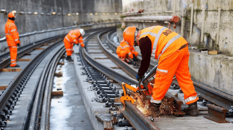 Tracking railway workforce