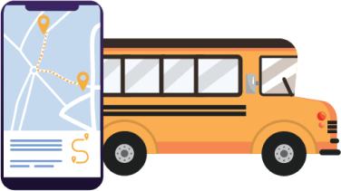 school bus vector image
