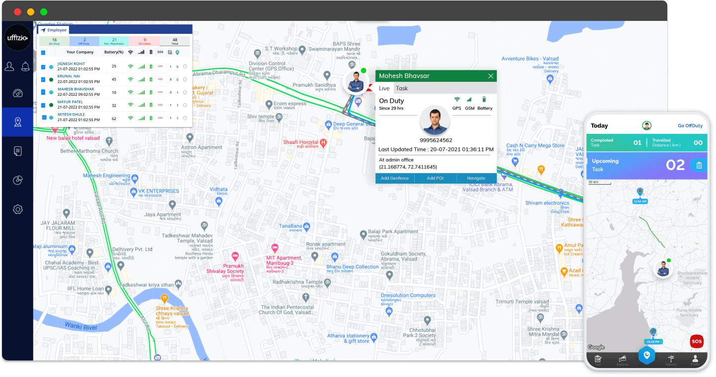 Taskeye Dashboard