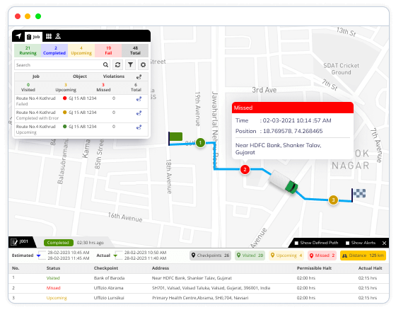 Real-Time Job Tracking