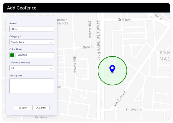 Fleet Safety with Geofencing