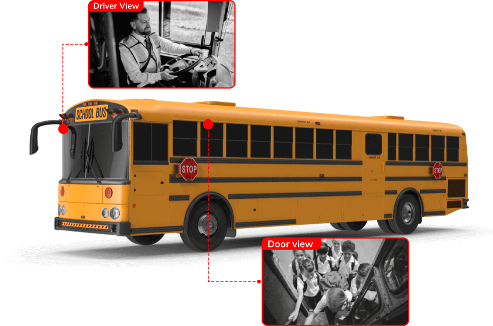 Video telematics school bus