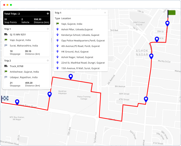 Route Optimization for Employee Transport Vehicles